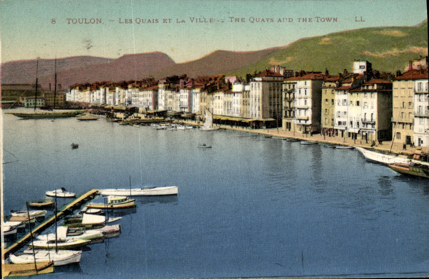 CPA Toulon Le Quai et la Ville