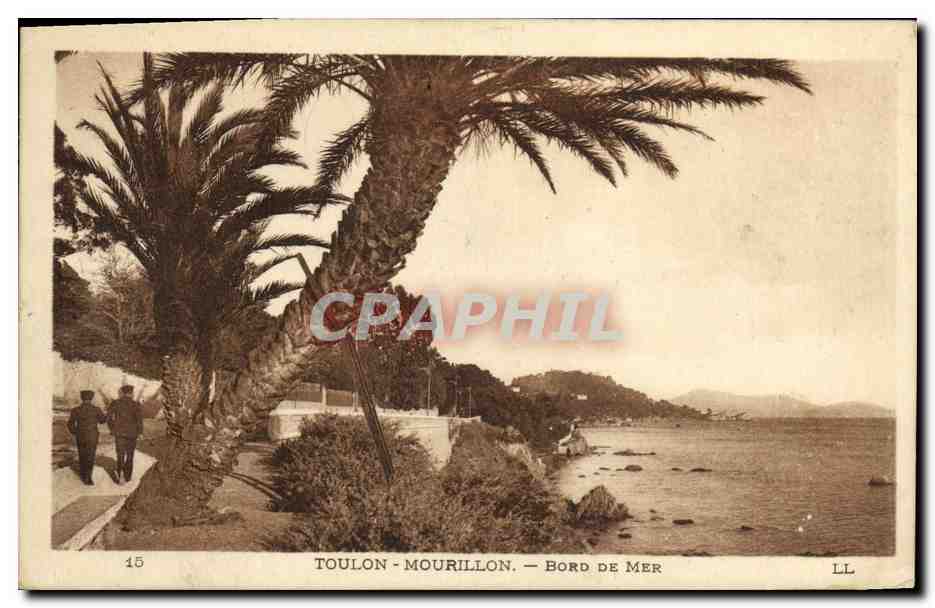 CPA Toulon Mourillon Bord De Mer