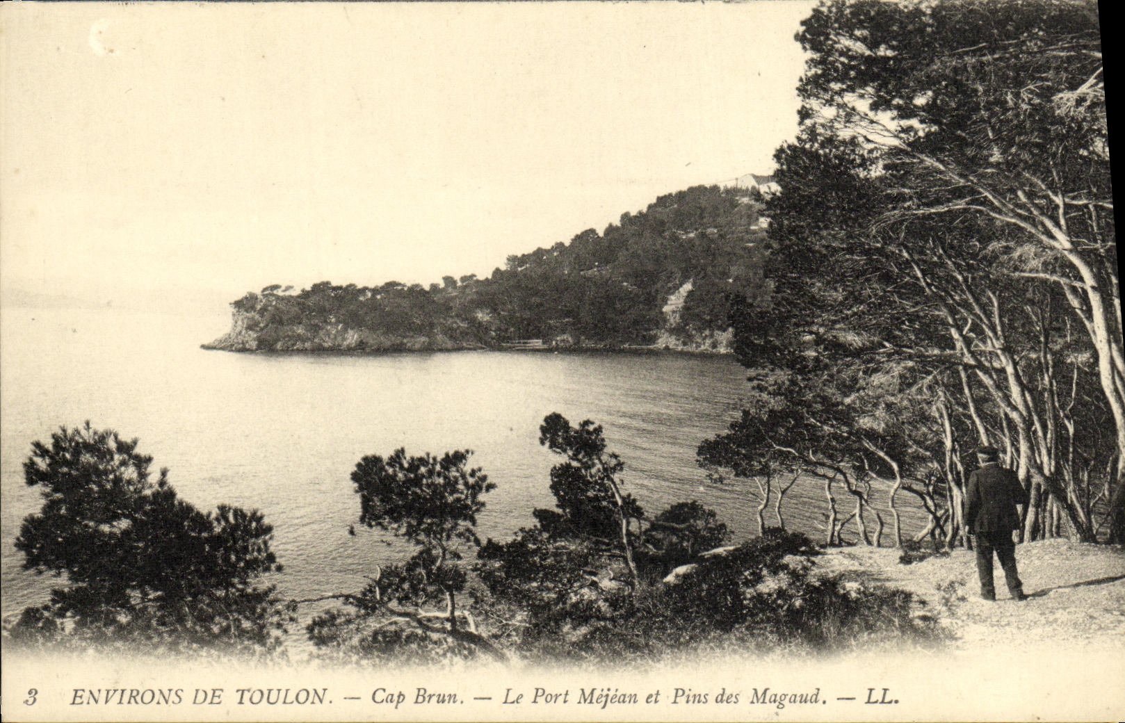 Environs de Toulon — Cap Brun — Le Port Méjean et Pins des Magaud — LL.