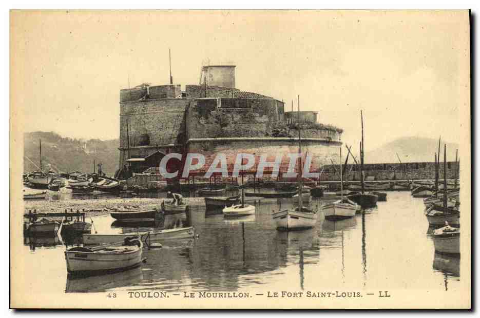 Toulon — Le Mourillon — Le Fort Saint-Louis — LL