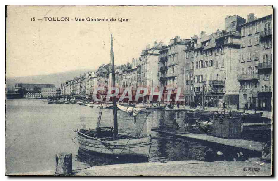 Toulon — Vue Générale du Quai — B. KONG