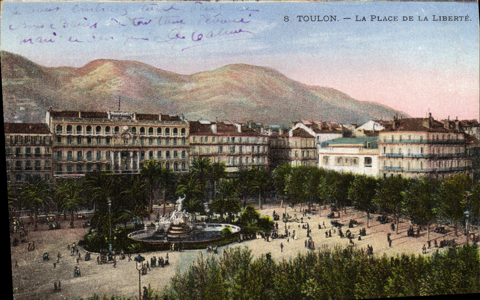 CPA Toulon La Place De La Liberte