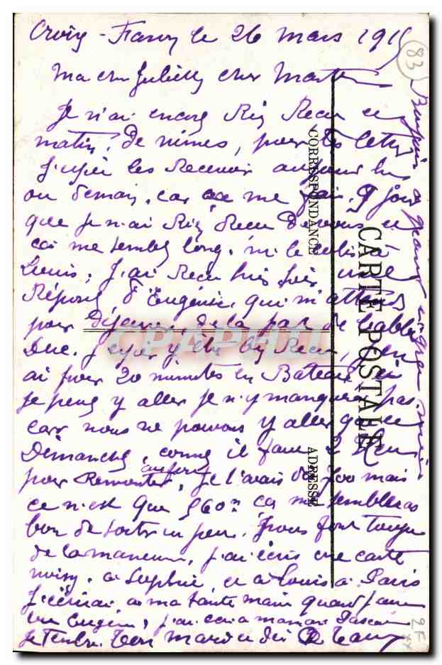 CPA Toulon La Place De La Liberte — Rückseite