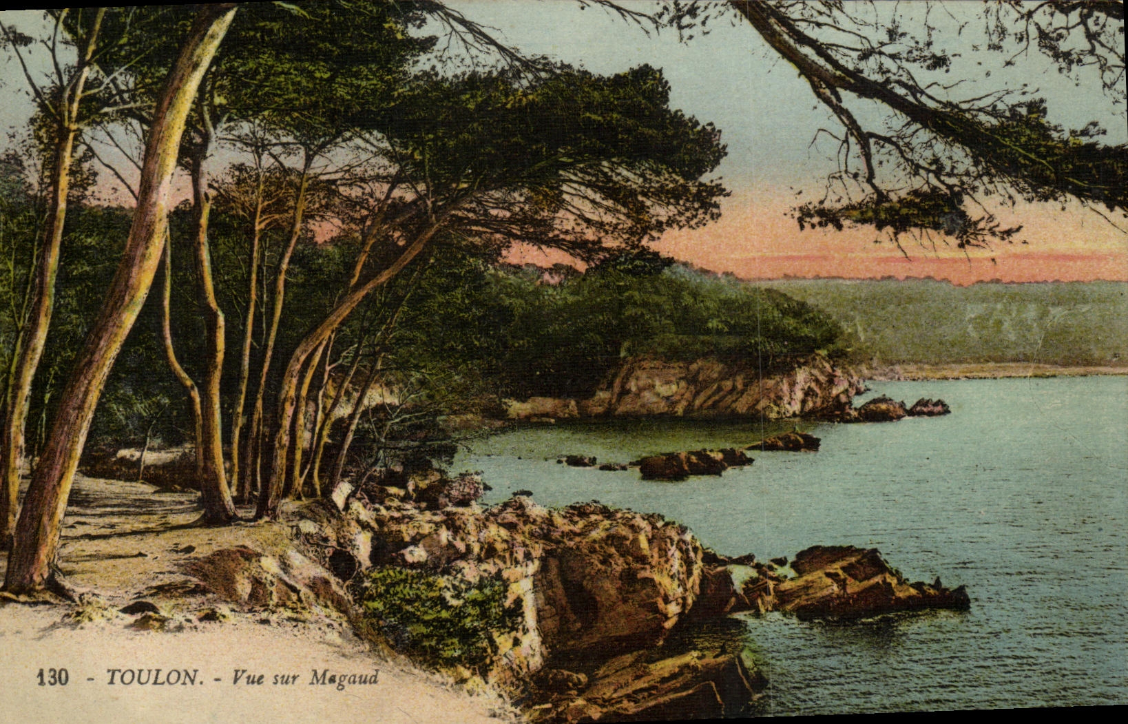 CPA Toulon Vue sur Magaud