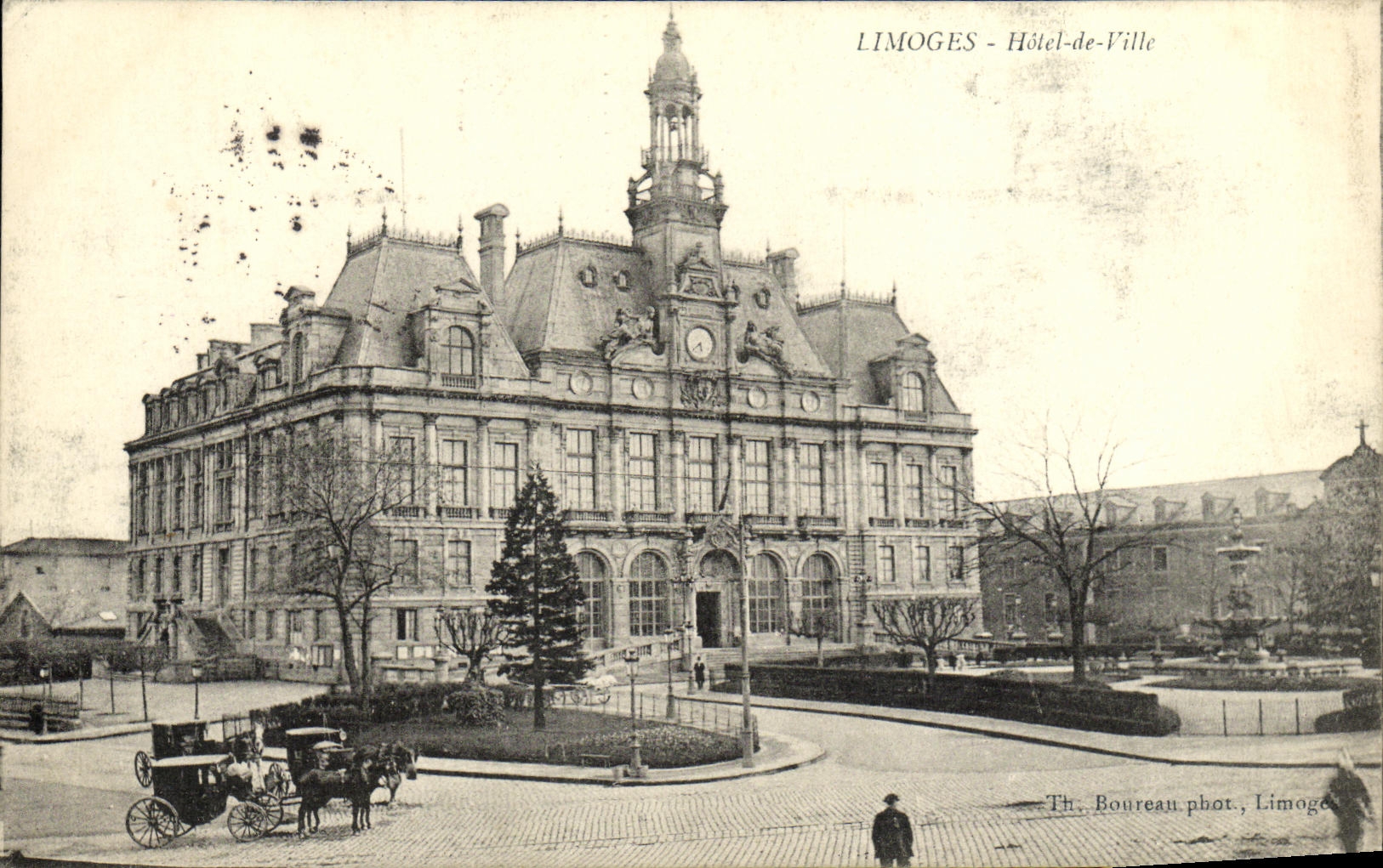 CPA Limoges Hotel de Ville