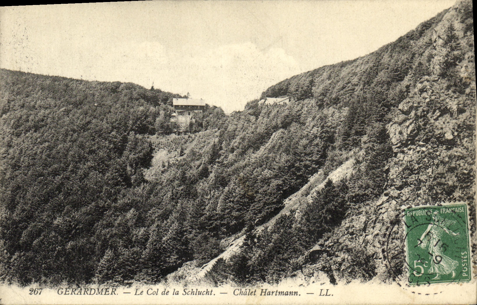 CPA Gerardmer Le Col de la Schlucht Chalet Hartmann