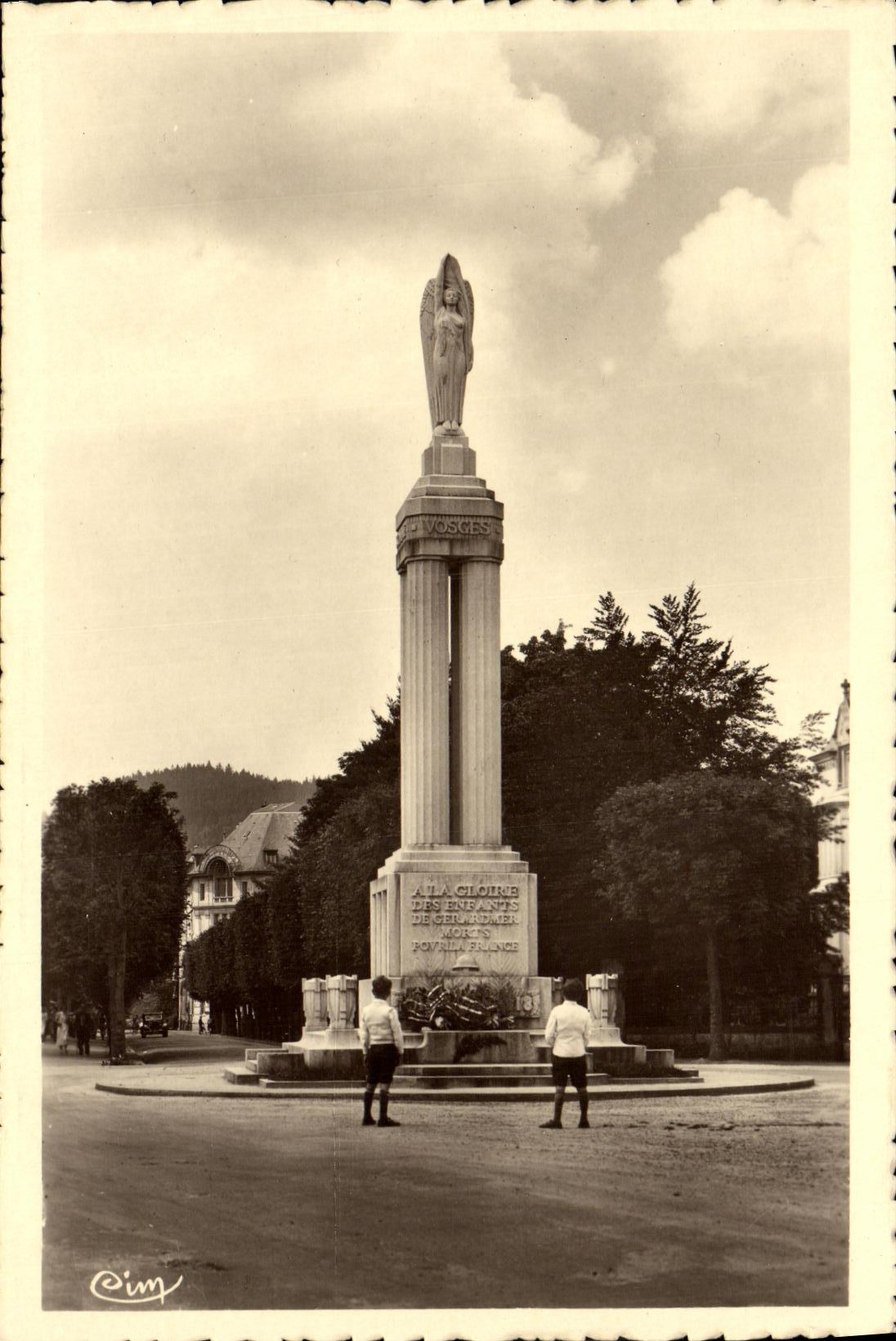 Monument aux enfants morts pour la France — Gérardmer (Vosges) — éditeur Cim