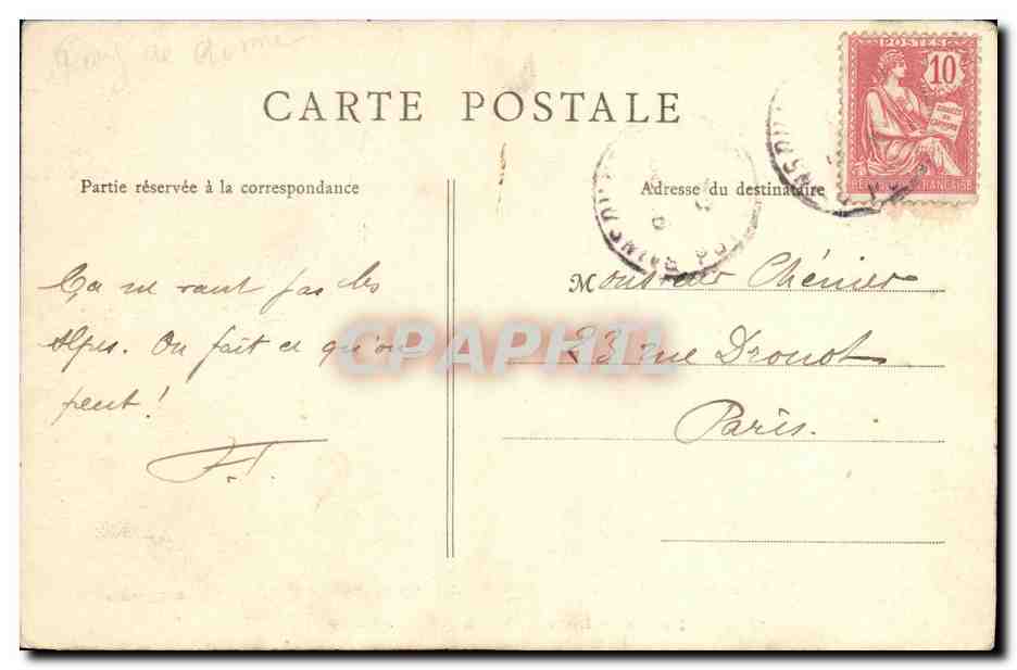 CPA Le Mont Dore Sur la Route du Sancy — Reverso