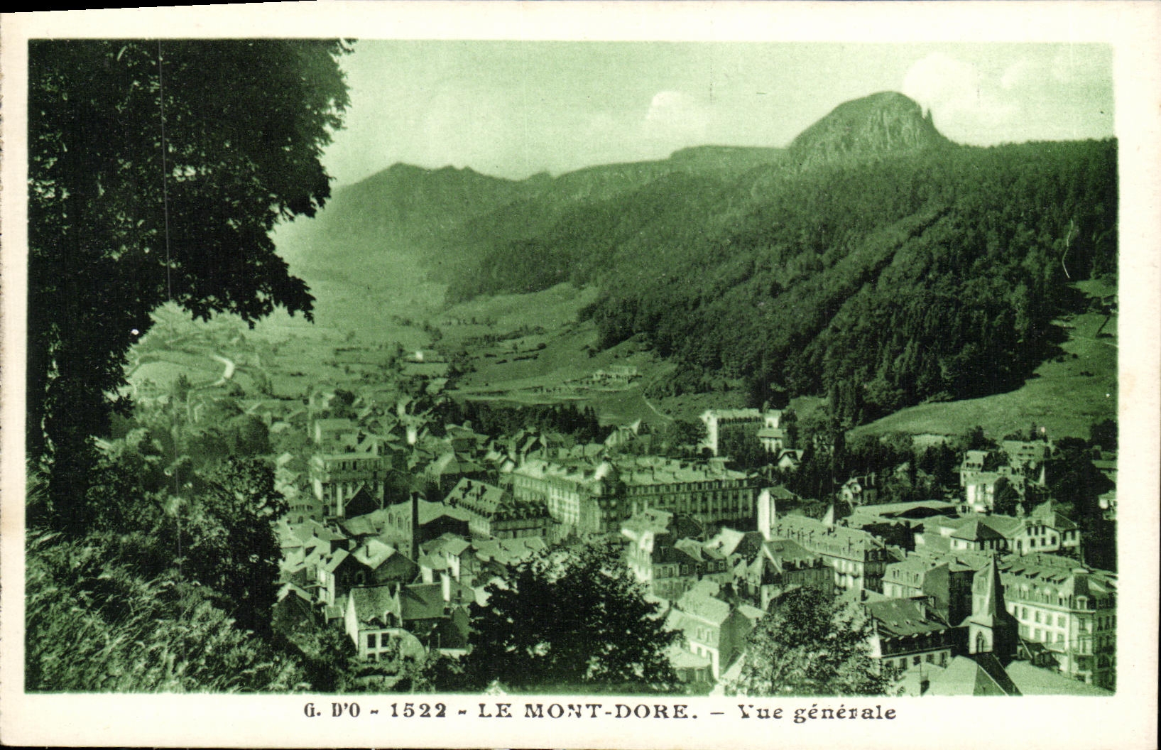 CPA Le Mont Dore Vue Generale