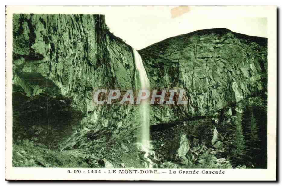 CPA Le Mont Dore La Grande Cascade