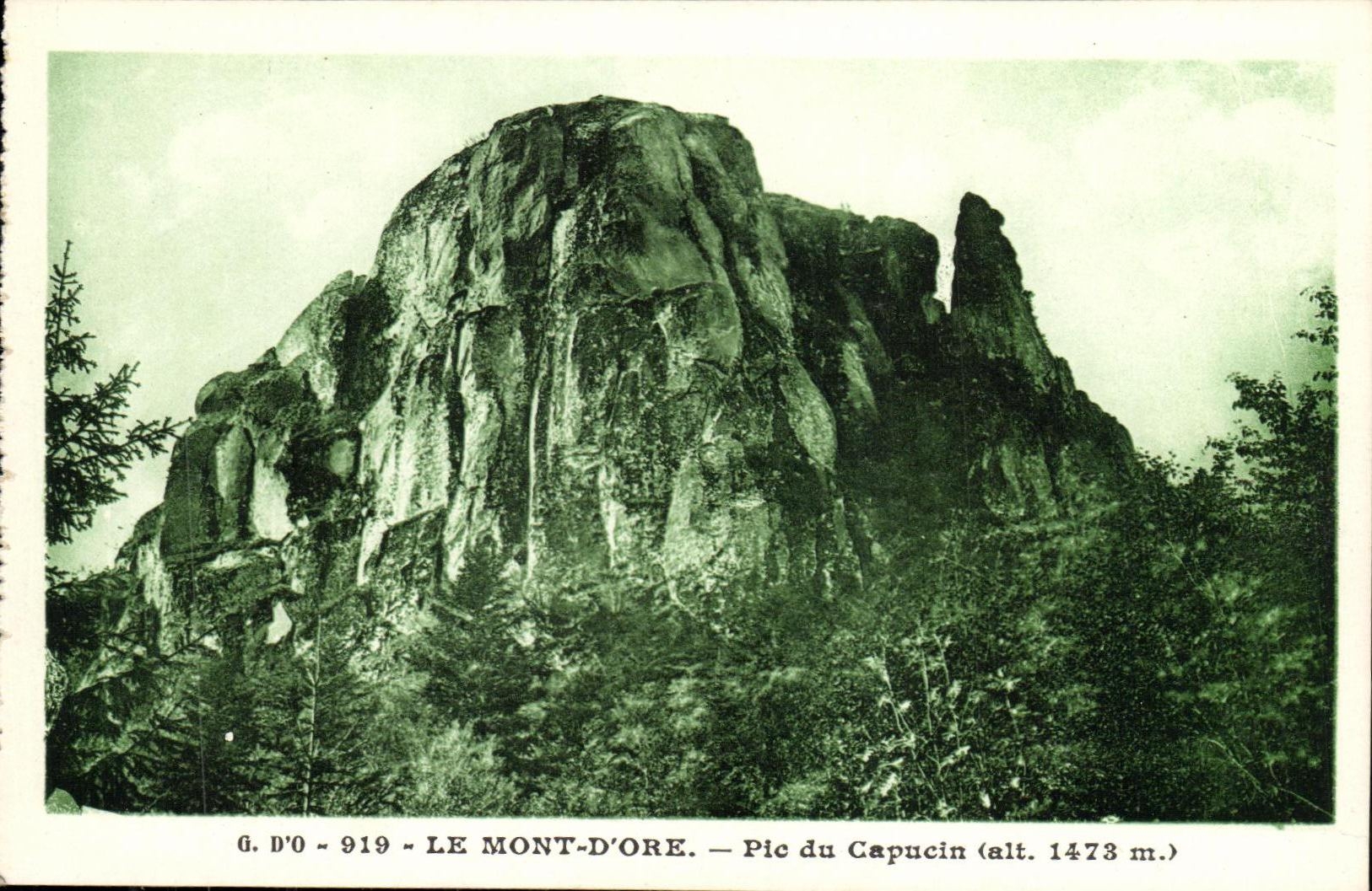 CPA Le Mont Dore Pic du Capucin