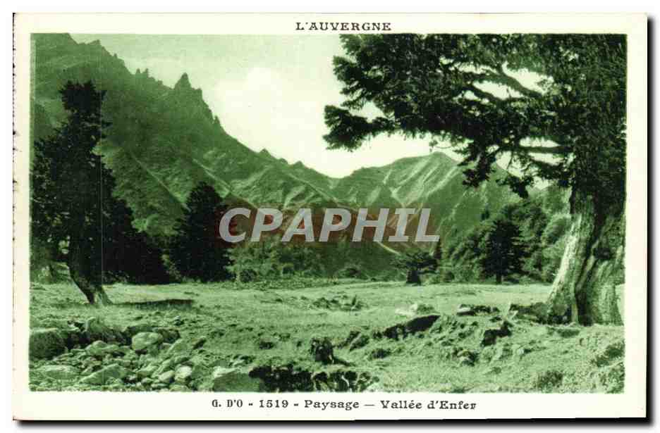 CPA Le Mont Dore Vallee d enfer