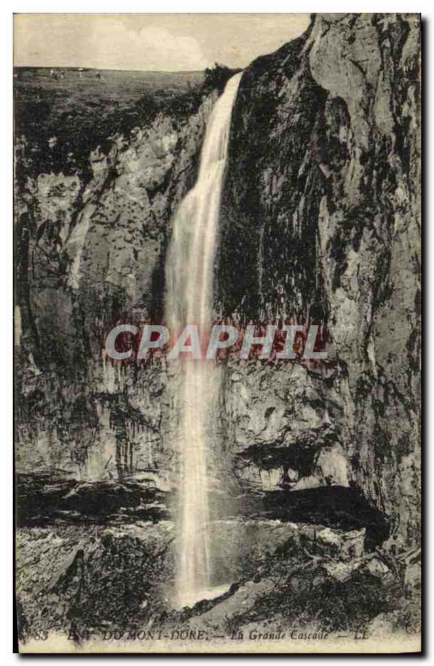 CPA Le Mont Dore La Grande Cascade