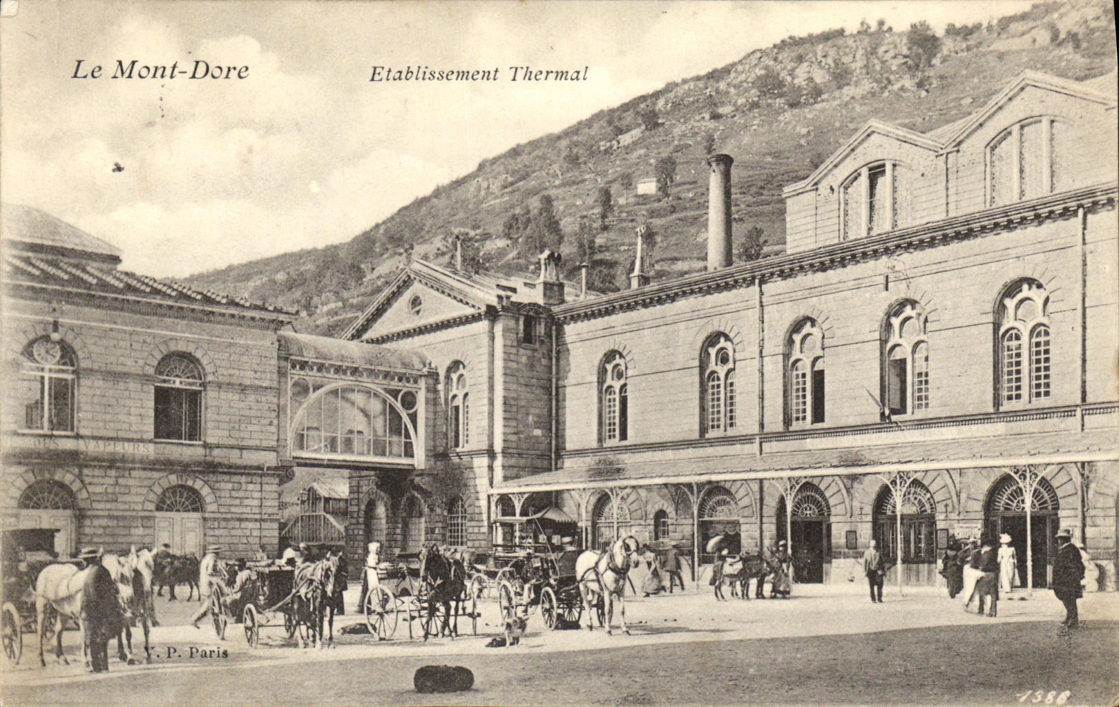 CPA Le Mont Dore Etabissement Thermal