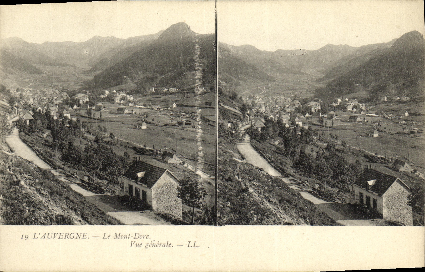 CPA L Auvergne Le Mont Dore Vue Generale