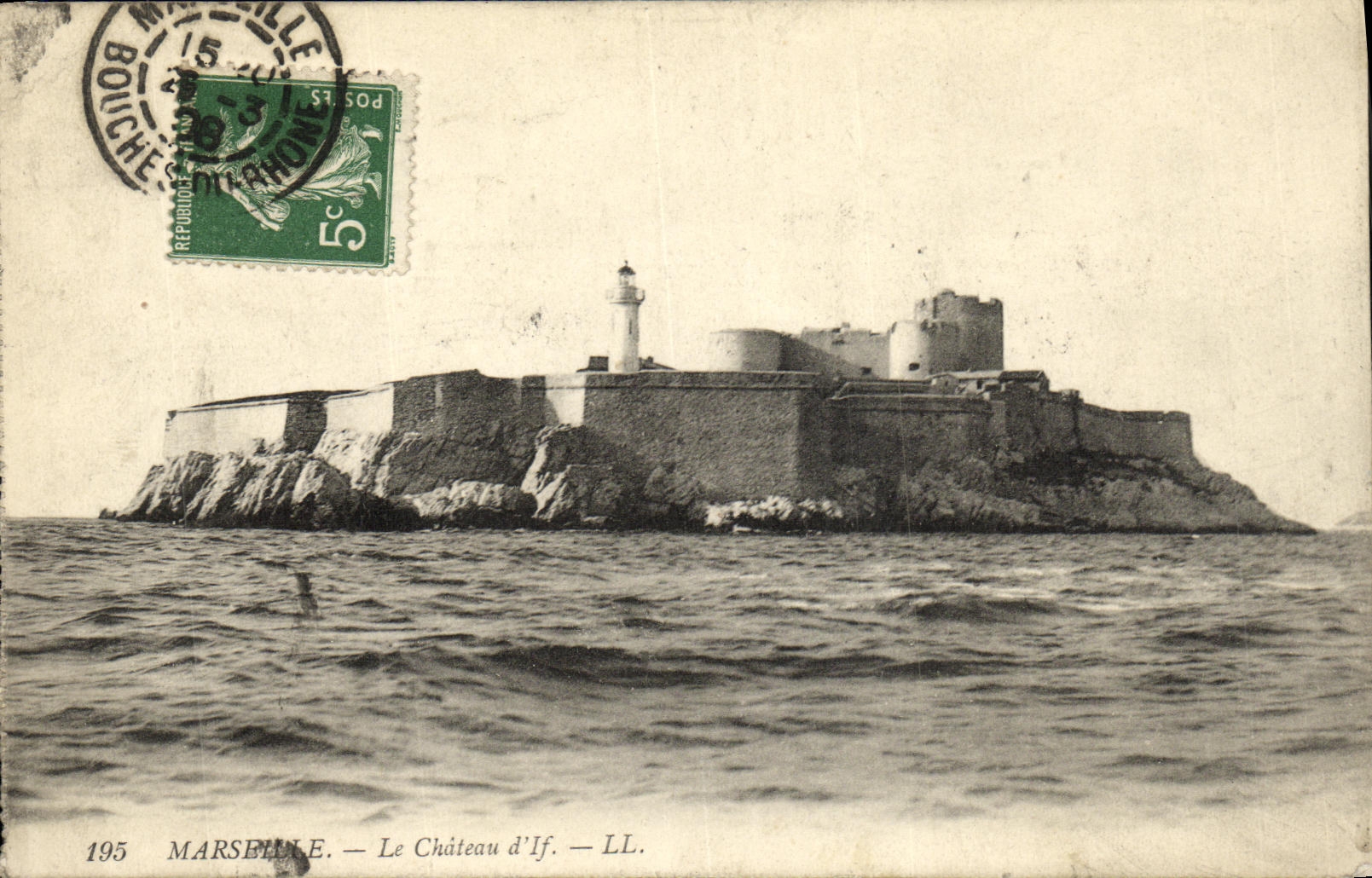 CPA Marseille Le Chateau D If 