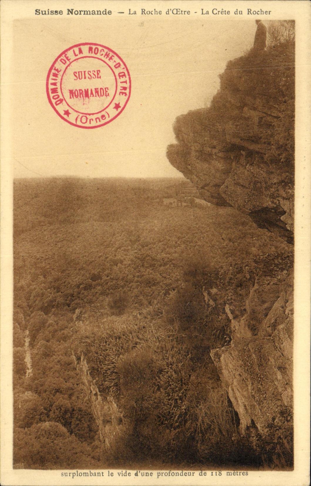 Suisse Normande — La Roche d'Étre — La Crête du Rocher — Domaine de La Roche d'Étre