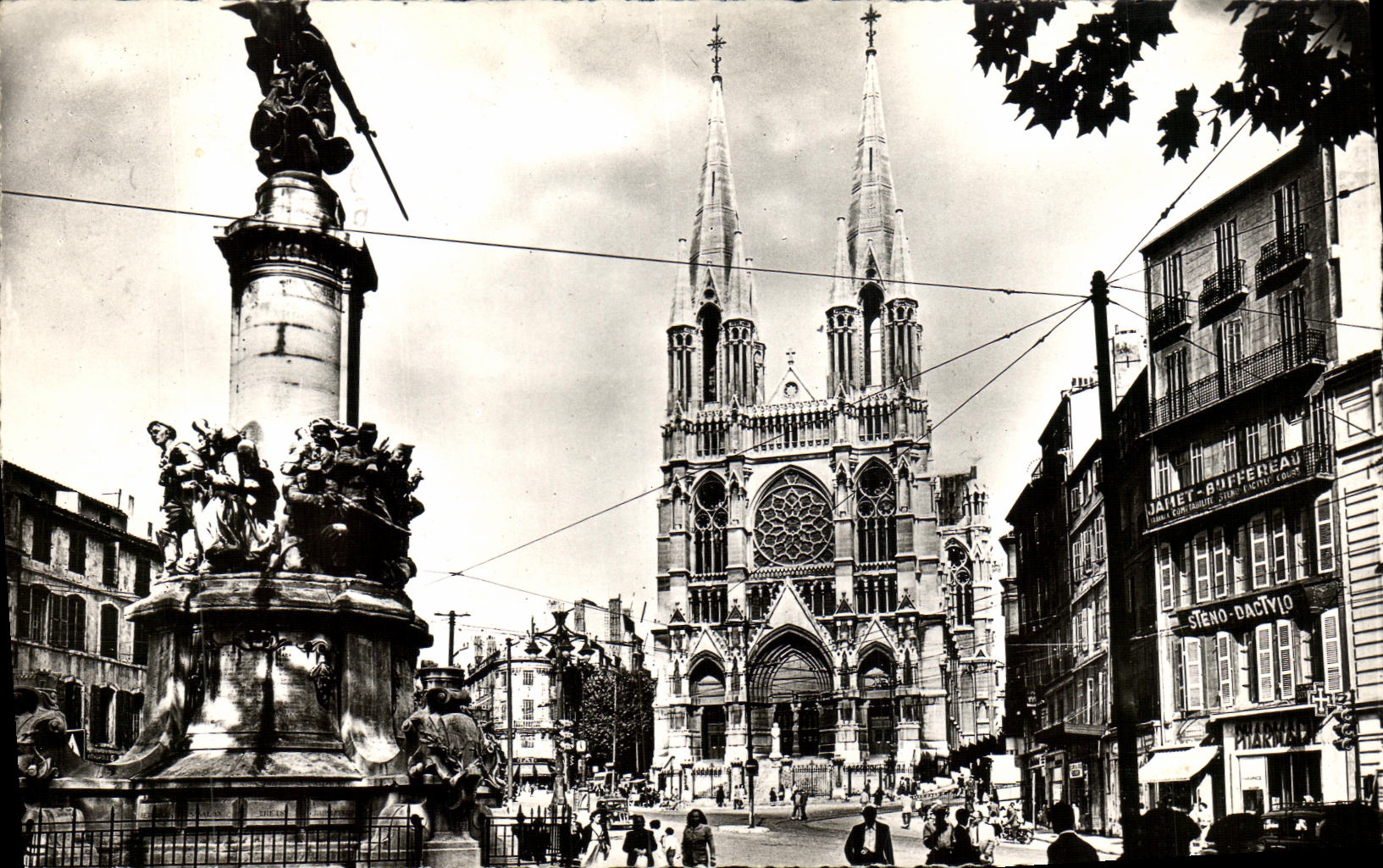 CPA Marseille Eglise des Reformes 