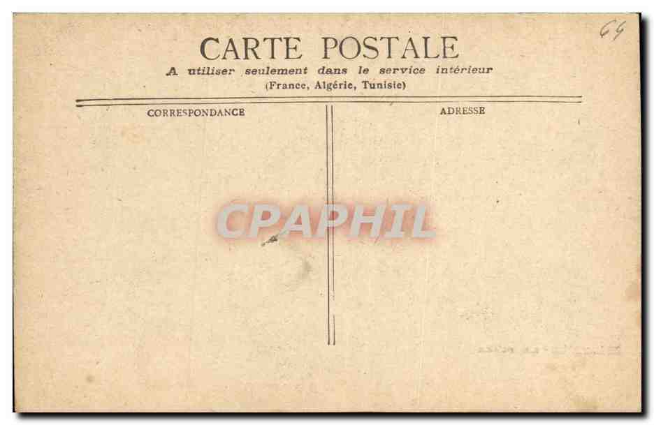CPA Biarritz La Plage  — Verso
