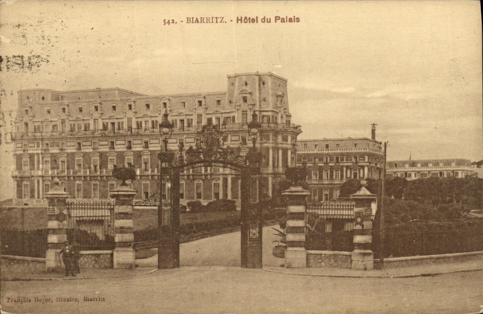 Biarritz - Hôtel du Palais — François Ilejer, libraire, Biarritz, n° 542