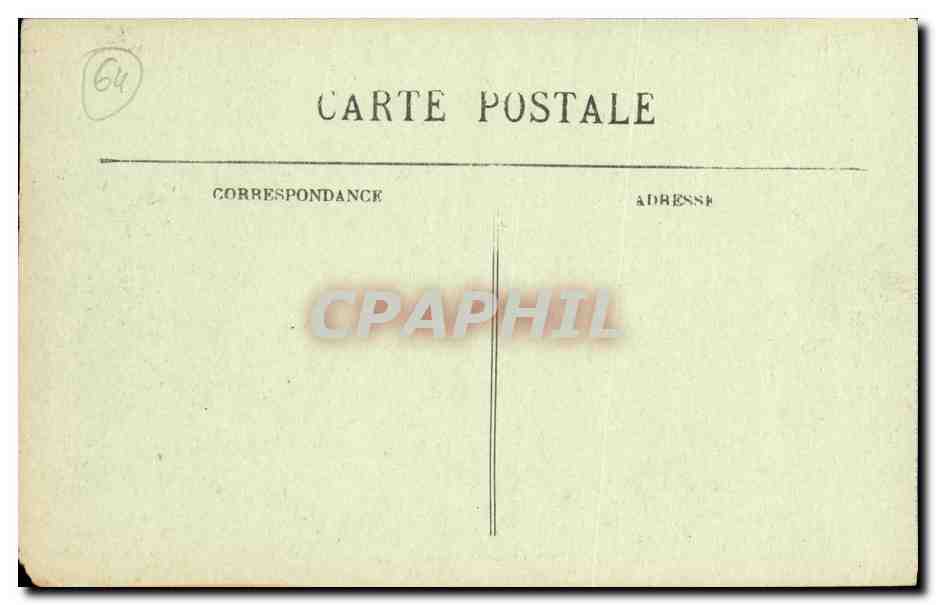 CPA Biarritz Pittoresque Coucher du Soled Sur L ocean  — Rückseite