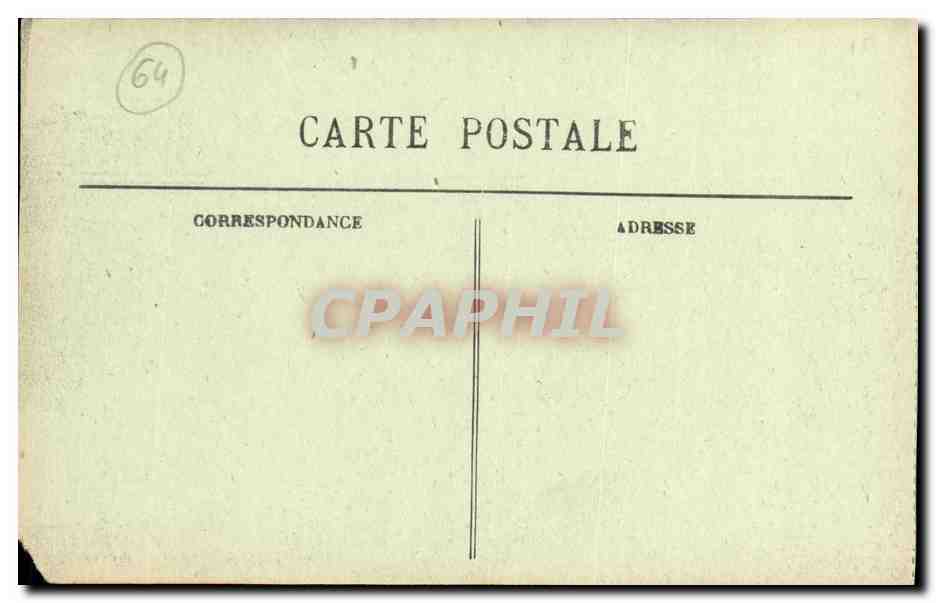 Biarritz Pittoresque — Le Port Vieux — N° 49 — Verso