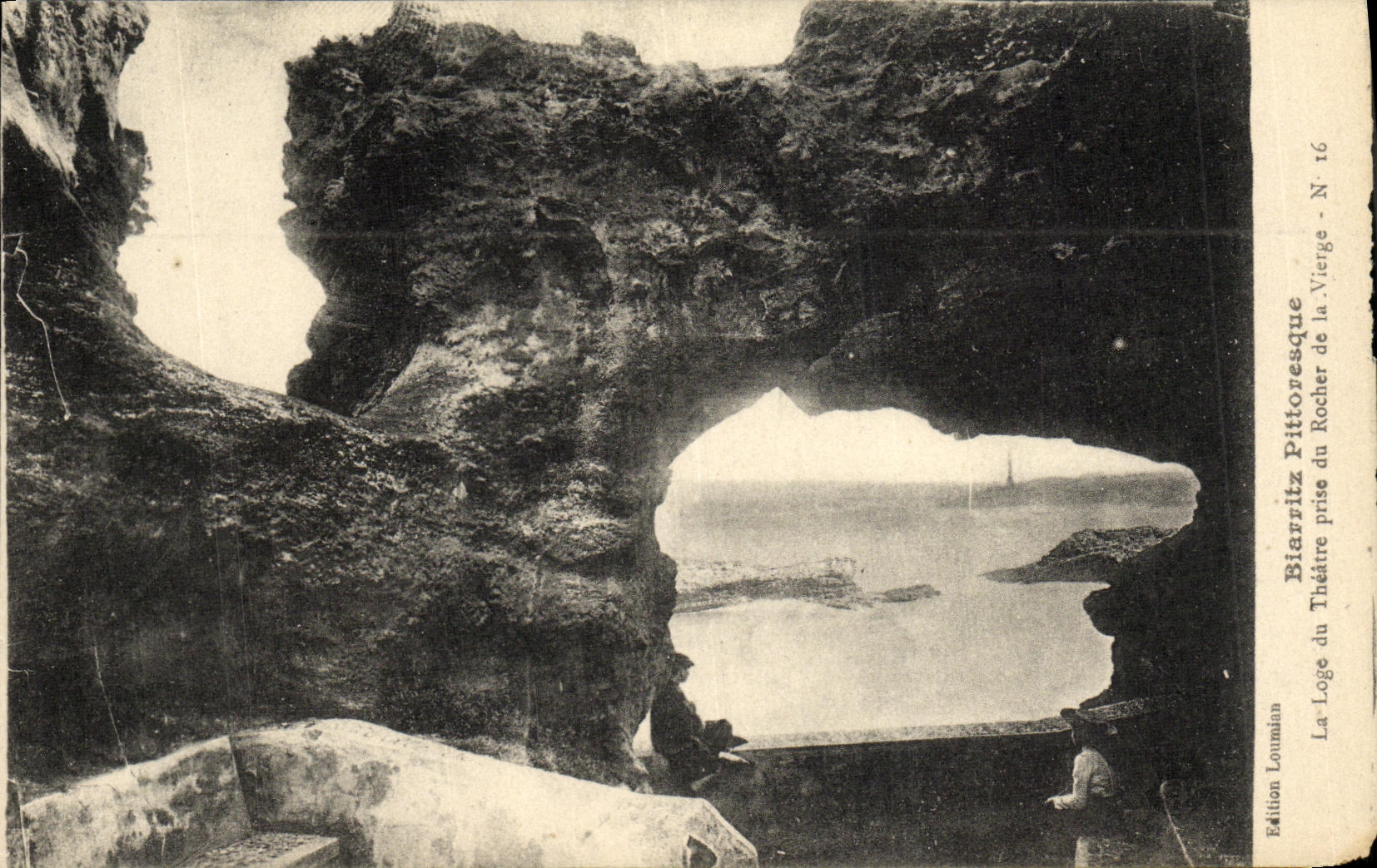 Le Théâtre du Rocher à Biarritz — Édition Lounian, N° 16