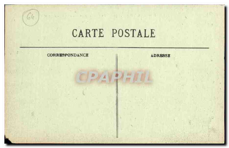 Biarritz Pittorrasque - La Côte et Port des Pêcheurs - N° 169 — Verso