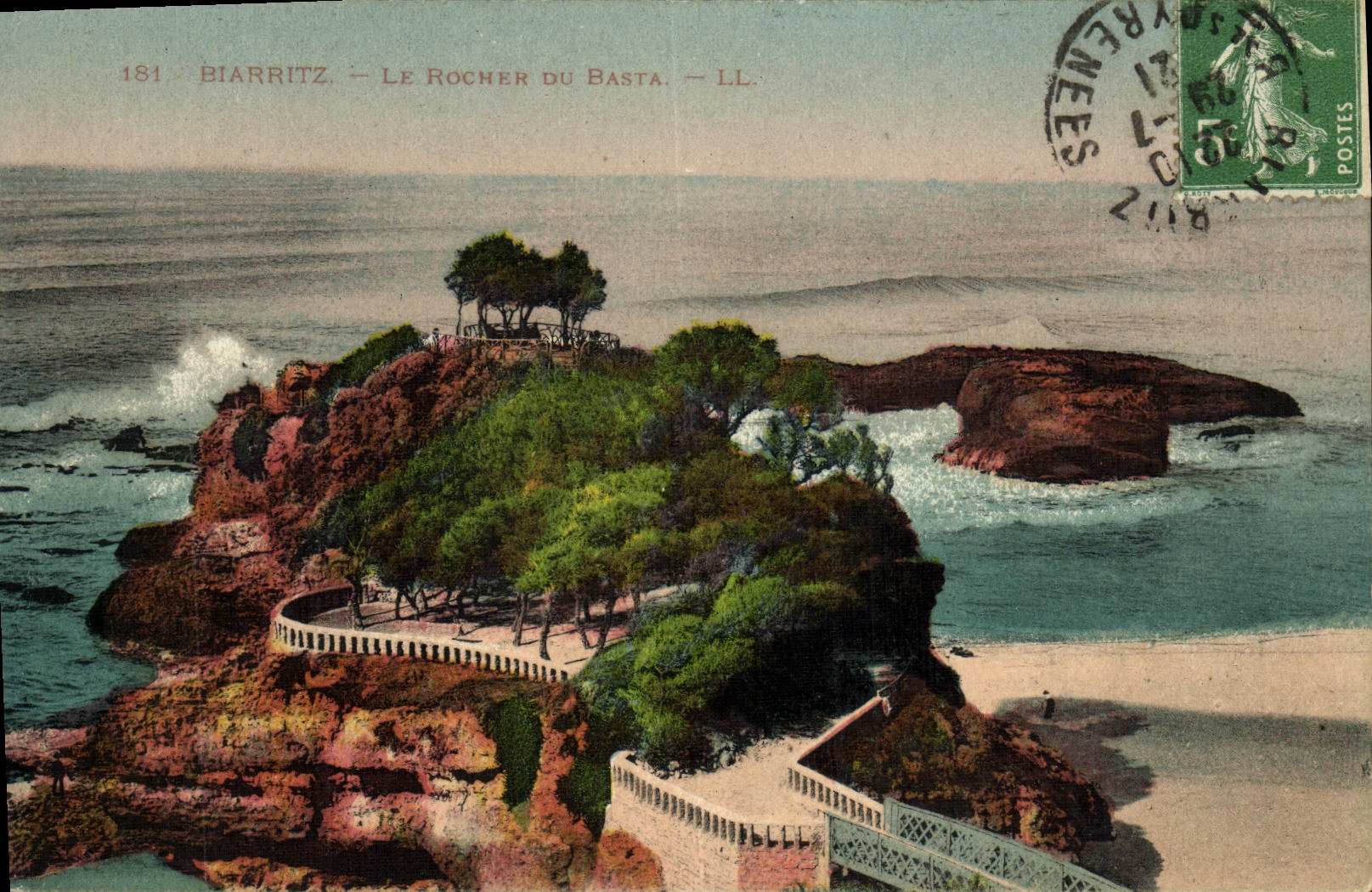 Biarritz — Le Rocher du Basta — LL