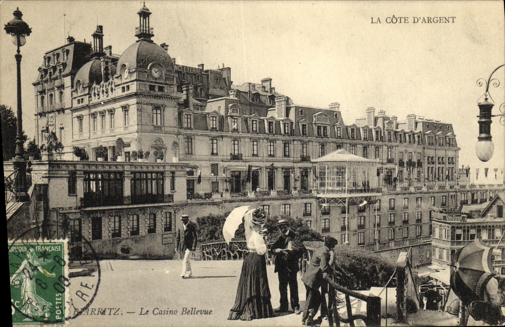 La Côte d'Argent — Le Casino Bellevue — Éditeur : Carré
