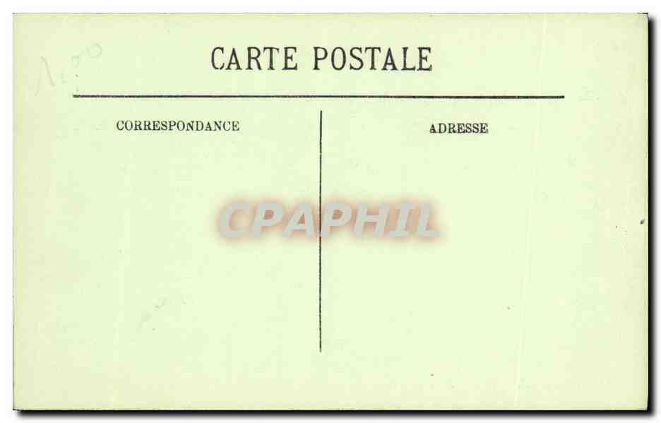 CPA Biarritz Le Port des Pecheurs  — Verso