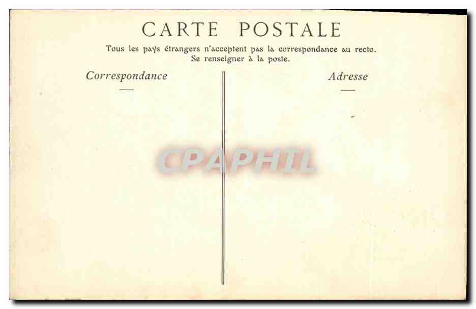 CPA St Jean De Luz La Maison de L Infante et Le Port  — Rückseite