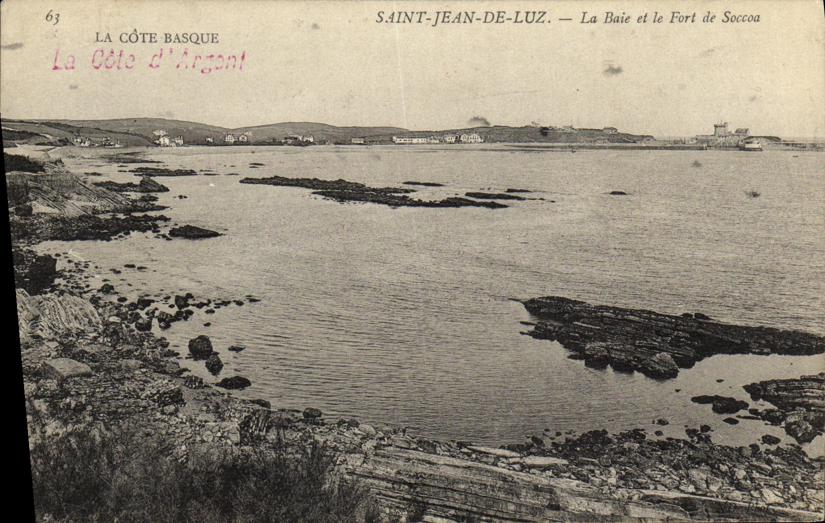 Saint-Jean-de-Luz — La Baie e il Forte di Soccoa — La Côte d'Argent