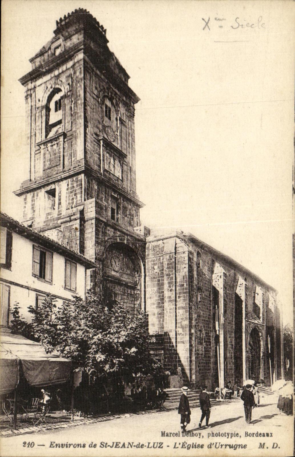 CPA Environs de Saint Jean De Luz L Eglise d Urrugne 