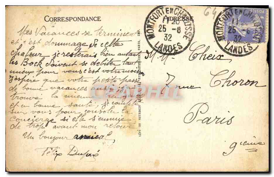 CPA Saint Jean De Luz La Plage et le Casino Les Pyrenees — Reverso