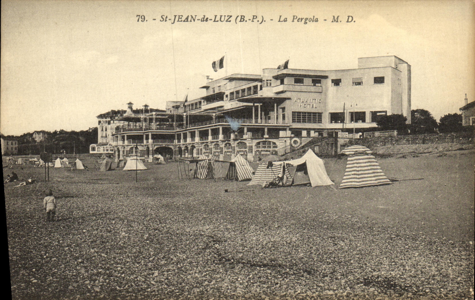 CPA Saint Jean De Luz La Pergola
