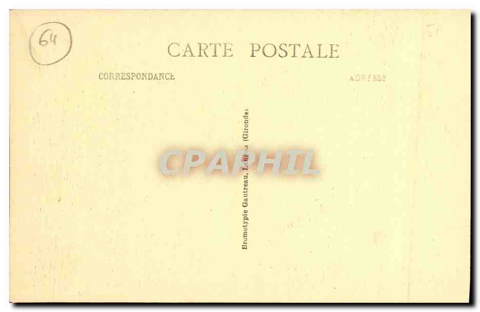 CPA La Cote Basque Saint Jean De Luz Un Coin Du Port Maison De L Infante Bateaux — Verso