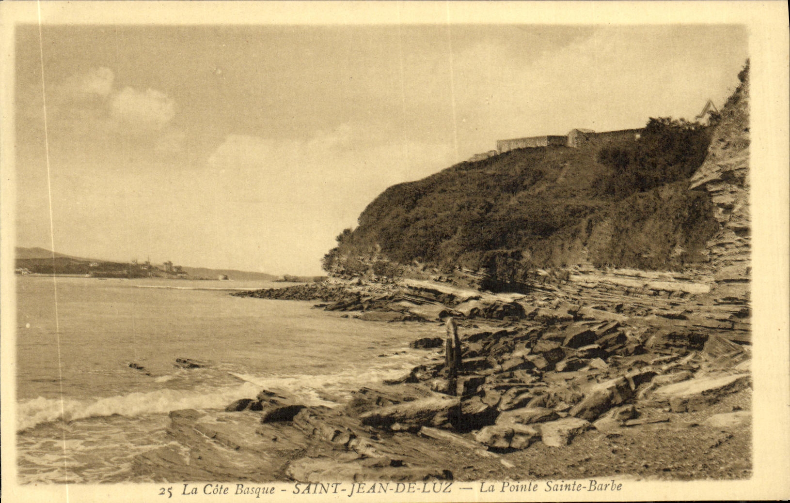 La Côte Basque - SAINT-JEAN-DE-LUZ — La Pointe Sainte-Barbe
