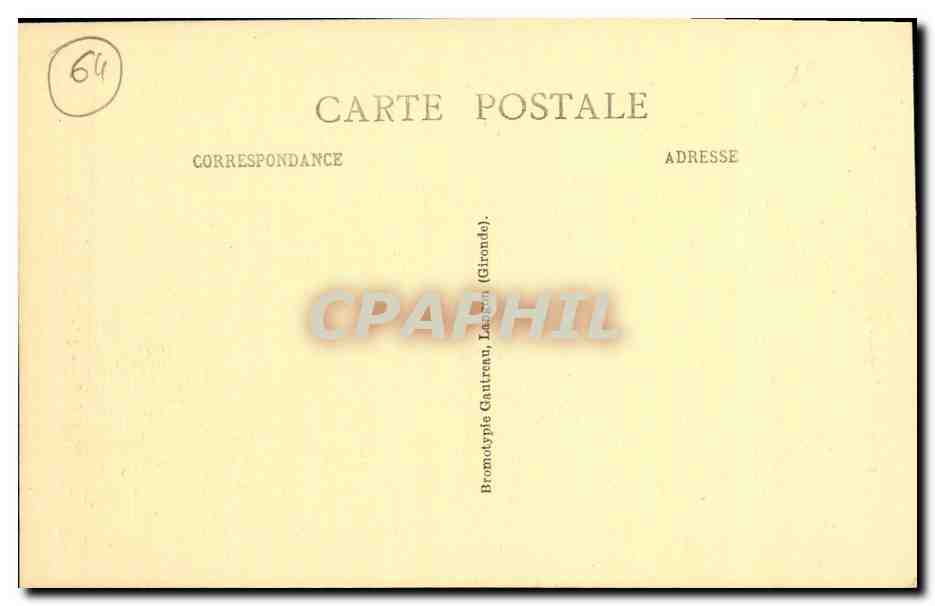 La Côte Basque - SAINT-JEAN-DE-LUZ — Effet de Vague à la Digue de SOCOA — Bromotype Gautreau, Lausson (Gironde) — Reverso