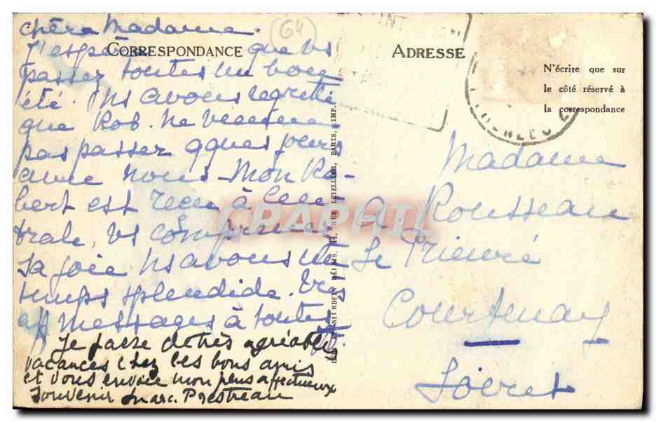 SAINT-JEAN-DE-LUZ — Il Ponte Ferroviario e la Rhune — LL. — n° 132 — Verso