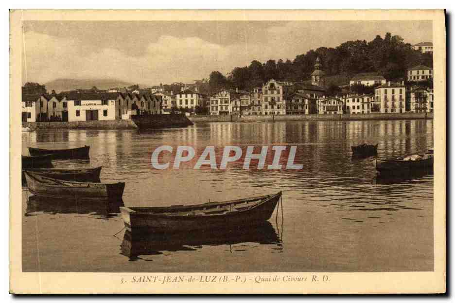Saint-Jean-de-Luz (B.P.) - Quai de Ciboure R.D.
