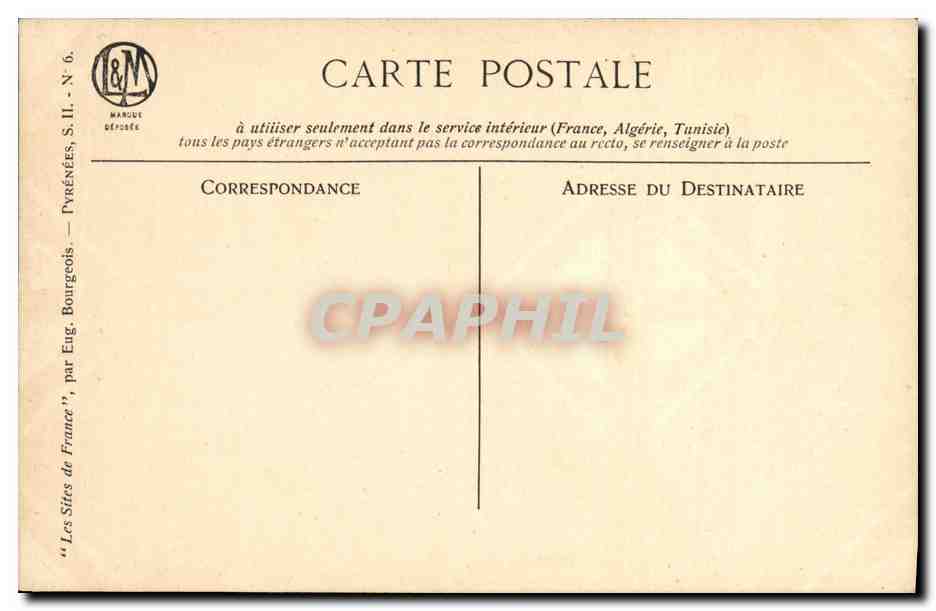 Saint-Jean-de-Luz — Porta Circolare — Marque & M. N. 6 — Verso