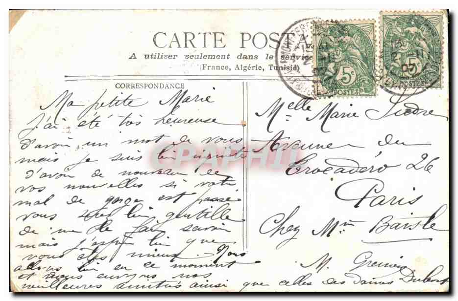 CPA St Jean De Luz Ses Environs — Verso