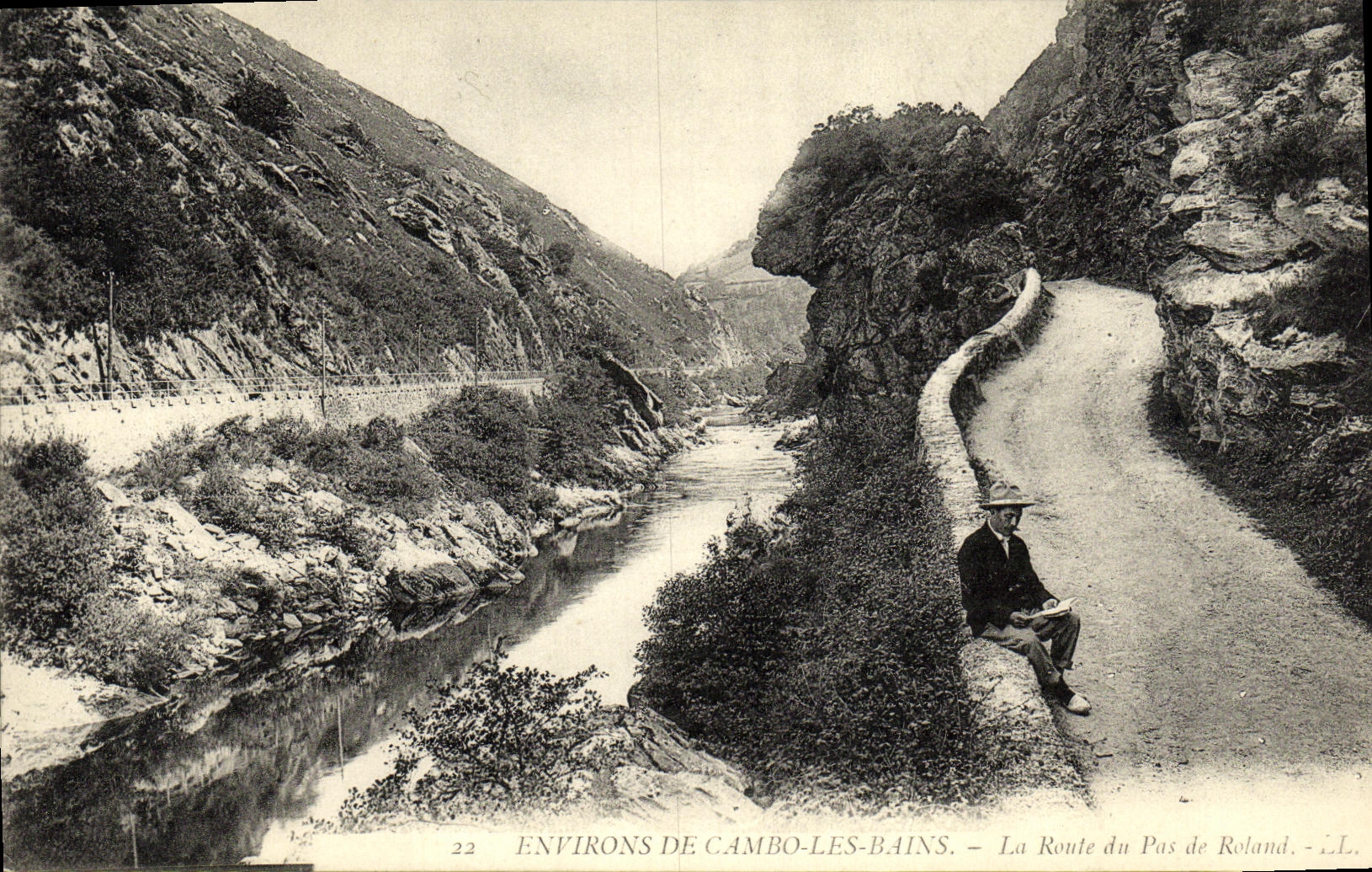 Environs de Cambo-les-Bains — La Route du Pas de Roland — J.L.
