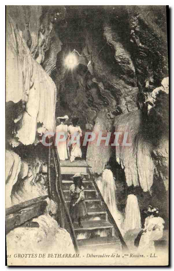 CPA Grottes De Betharram Debarcadere de la Riviere