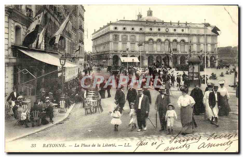 Bayonne — La Place de la Liberté — LL