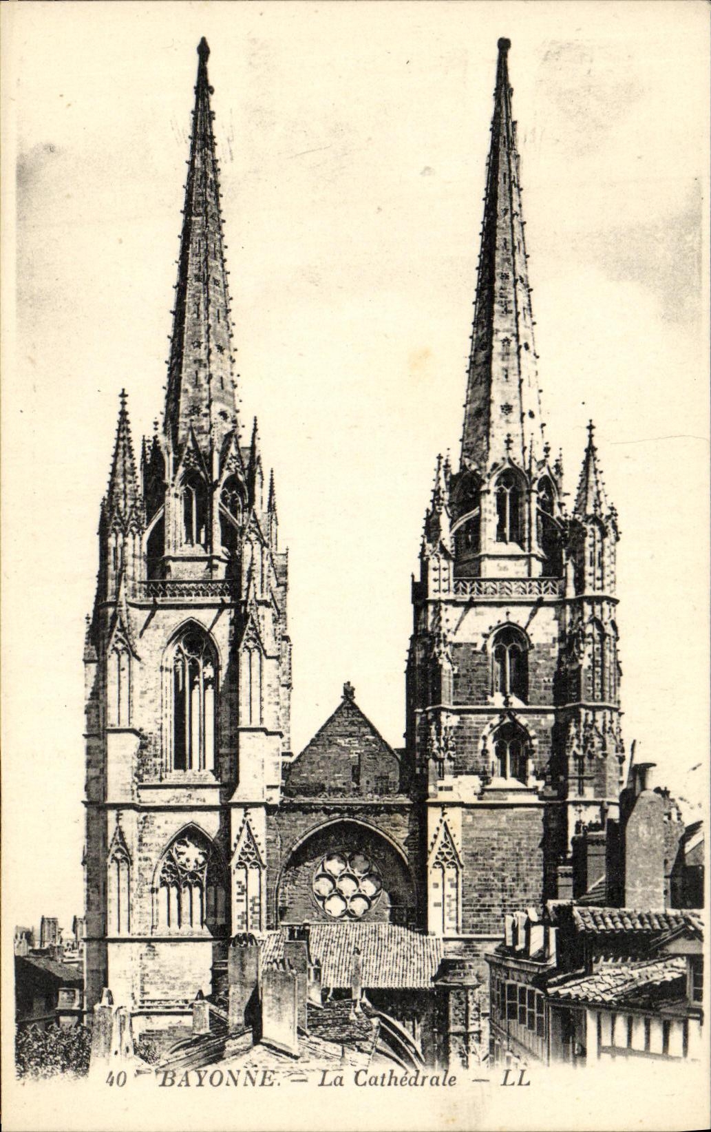 CPA Bayonne La Cathedrale 