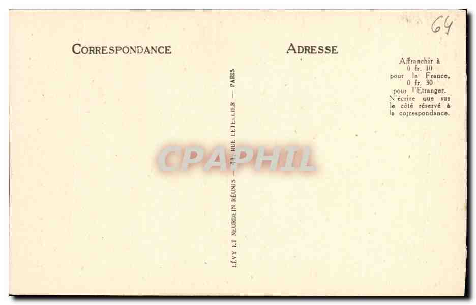 CPA Bayonne La Cathedrale Interieur Pris du Choeur  — Verso