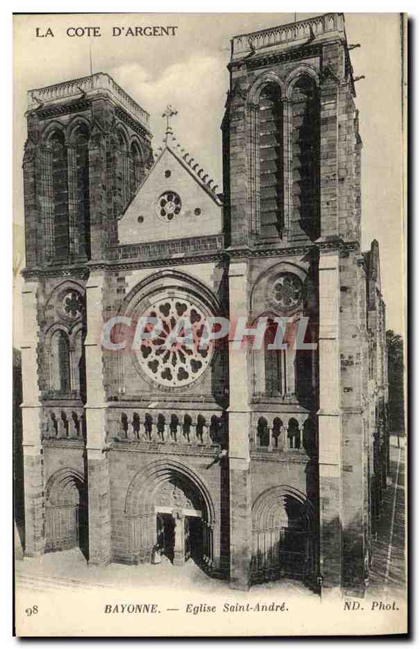 CPA Bayonne Eglise Saint Andre 