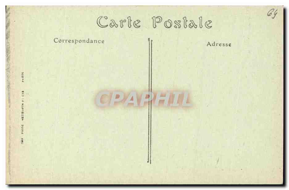 CPA Bayonne La Cathedrale De La Verge Portail de la Sacristie  — Verso